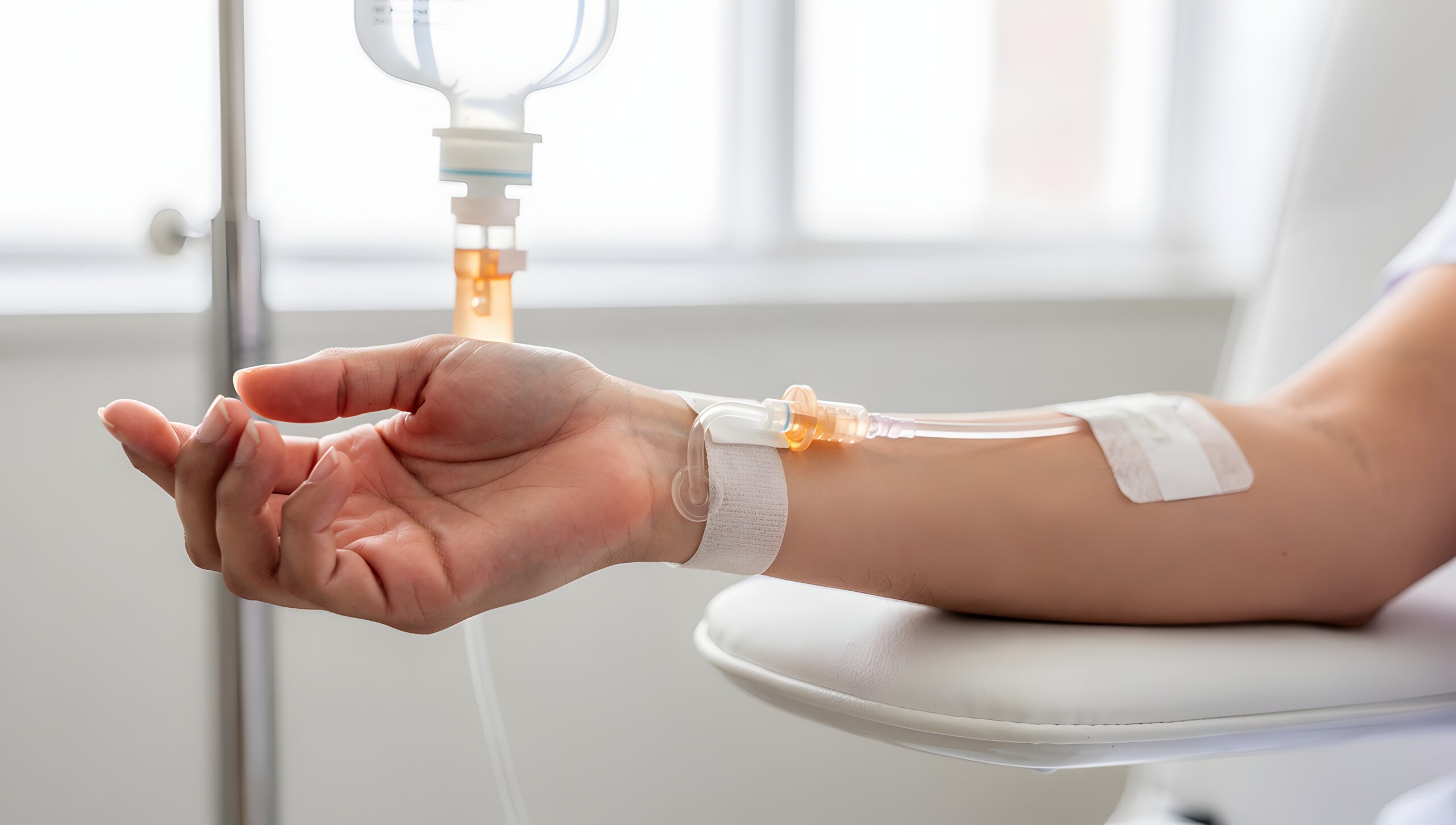 Wellness IV hydration session at South Orange County Wellness near Dana Point